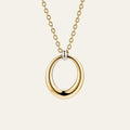 Duet Necklace - Two Tone