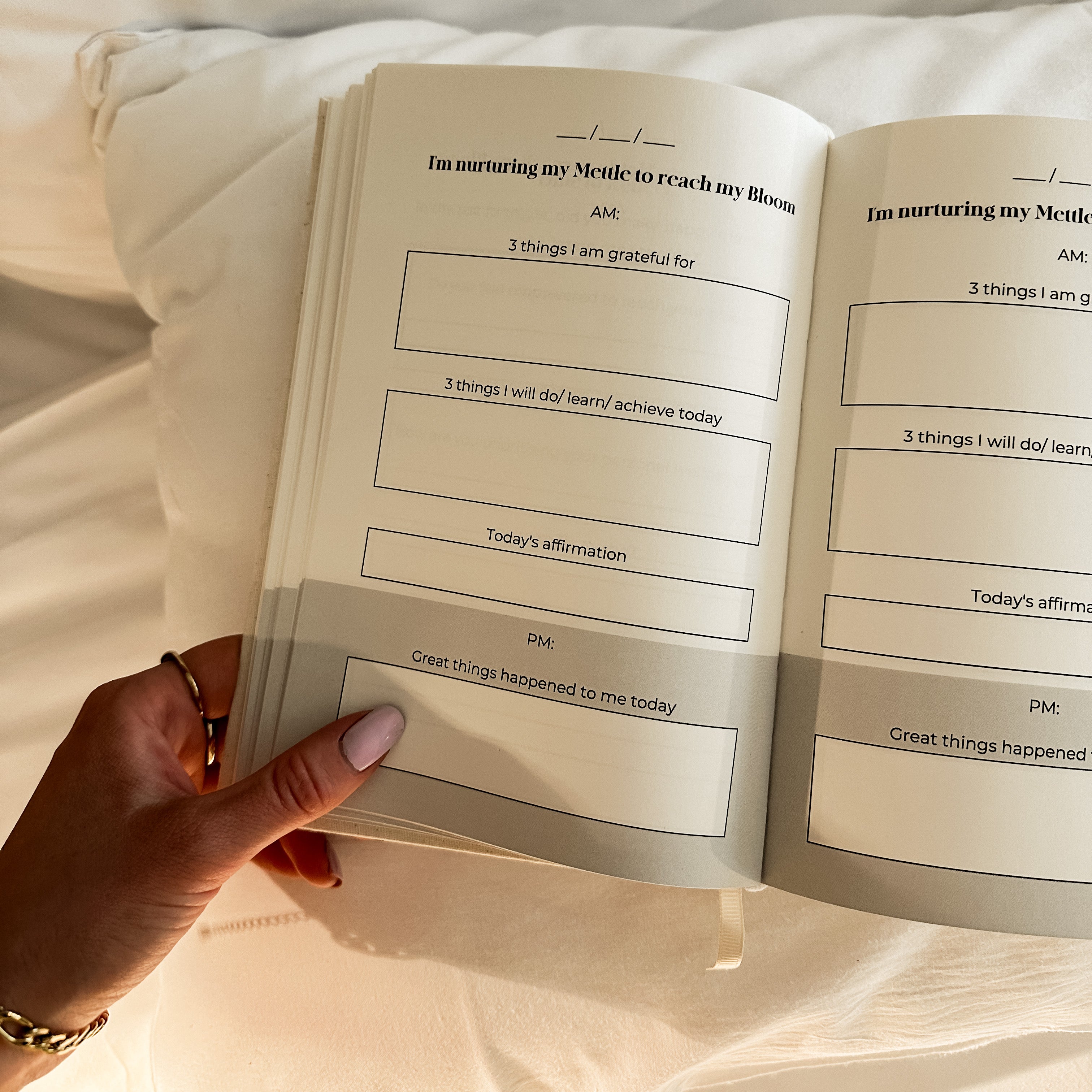 Nurture Your Mettle Growth & Gratitude Journal