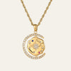 My Sun Moon & Stars Necklace Rope Chain - Gold