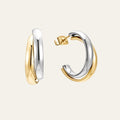Muse Hoops - Two Tone